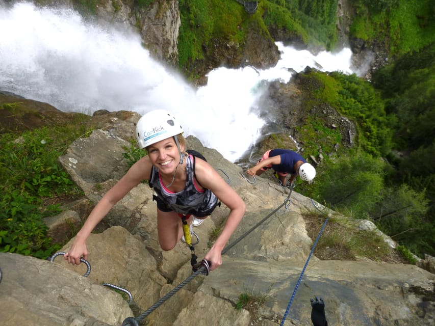 Ötztal: Via Ferrata Climbing Tour at Lehner Waterfall - The safety talk is part of the value
