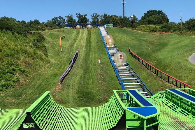 Outdoor Gravity Park Zorbing Admission Ticket in Pigeon Forge - Key points to know before you book