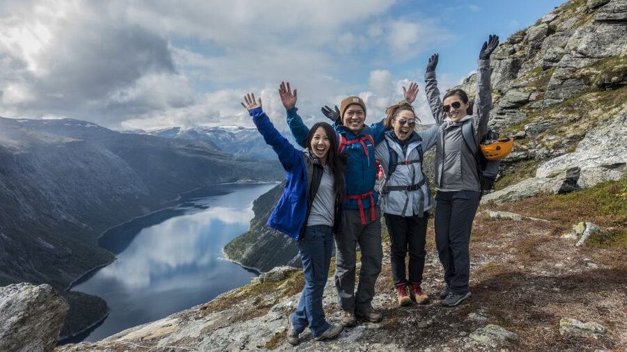 Overnight: Trolltunga Via Ferrata Sky Ladder Glamping - Trolltunga after the crowds fade