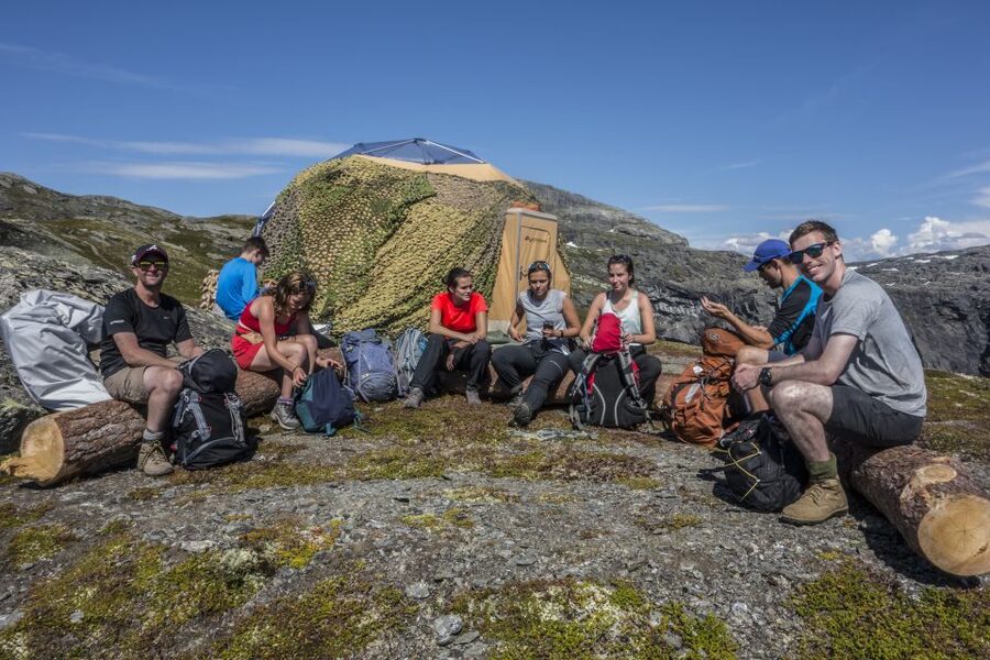 Overnight: Trolltunga Via Ferrata Sky Ladder Glamping - The next morning and return to civilization