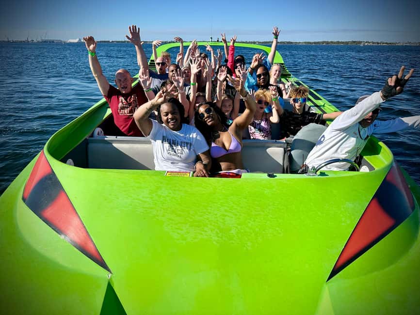 Panama City Beach: Xtreme Jet Boat Thrill Ride - Expect wet clothes, sharp turns, and plenty of noise