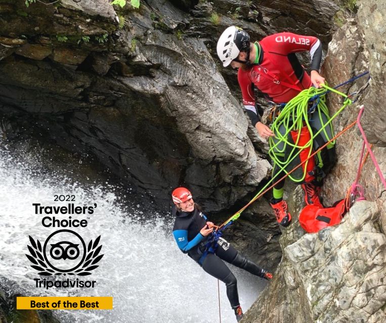 Perthshire: Discover Bruar Canyoning Experience - Moving Through Bruar’s Waterfalls