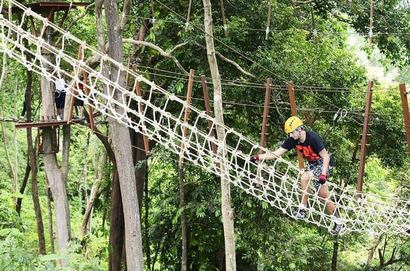 Phuket: Tickets to Zipline & Aerial Adventure Parks - What happens at the Wichit adventure park