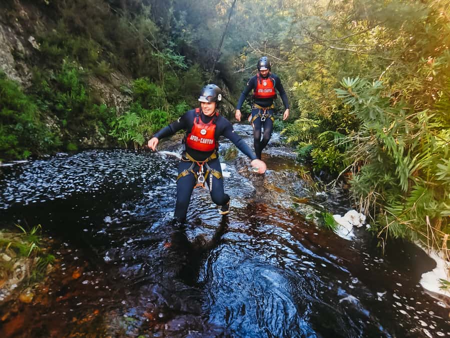 Plettenberg Bay: Canyoning Trip - Cliff jumps from one to seven meters