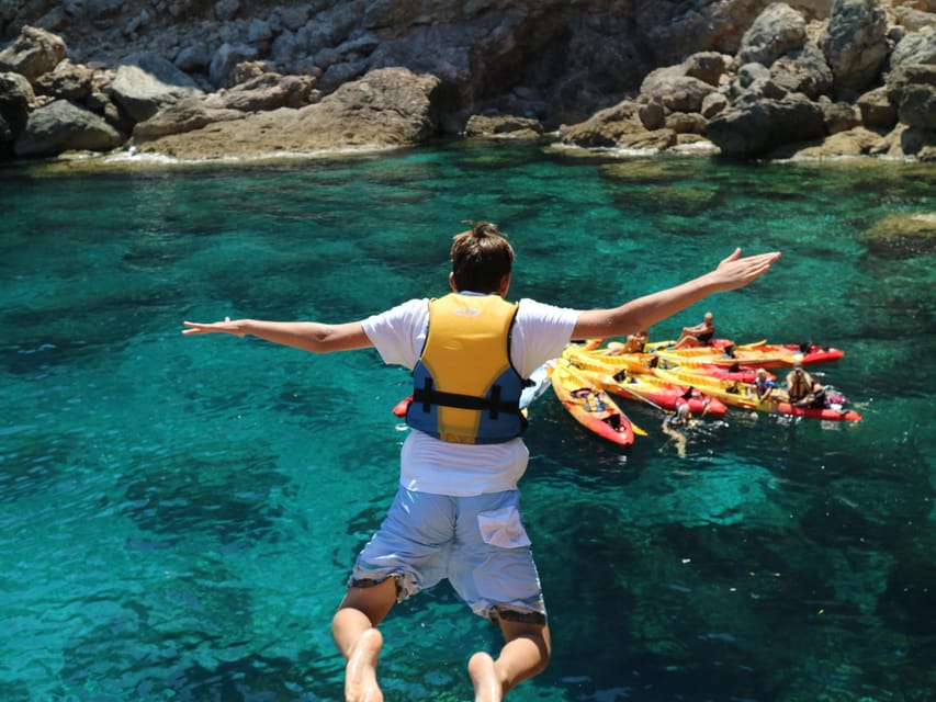 Pollença: Kayak and Coasteering Cliff Jumping - Key points to know before booking