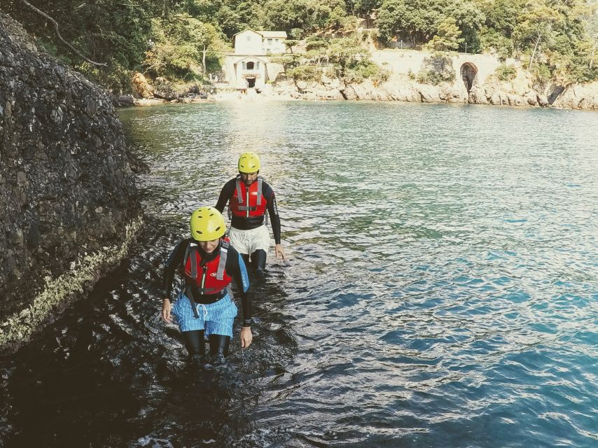 Portofino: Coasteering Tour - The 15-minute briefing at Baia di Niasca