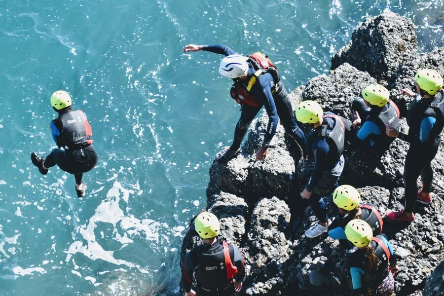 Portofino: Coasteering Tour - Starting at Via Duca degli Abruzzi 62
