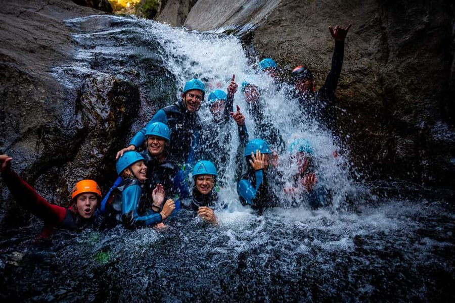 Prades: The Ultimate Canyoning Experience! - The gear you receive at the parking area
