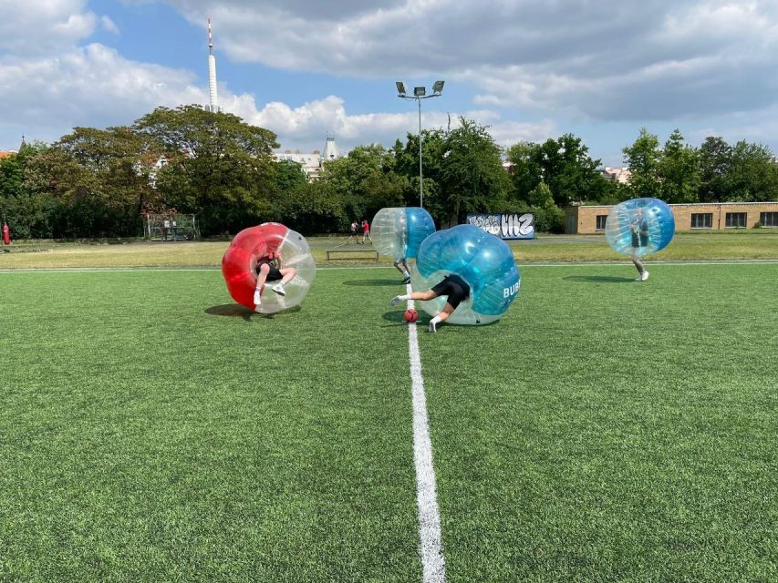 Prague: Bubbles football - Zorb Football in centrum - Key points to know before you book