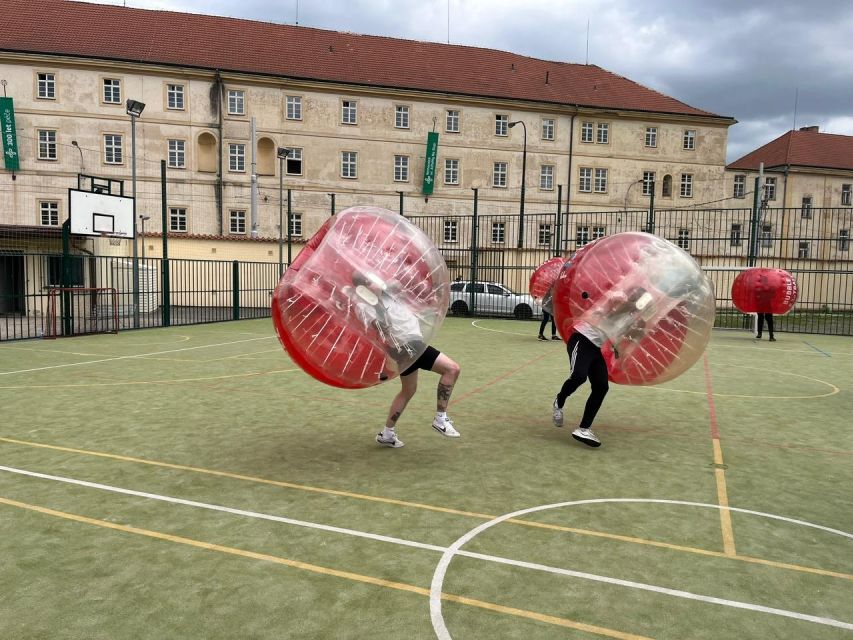 Prague: Bubbles football - Zorb Football in centrum - Who should skip it