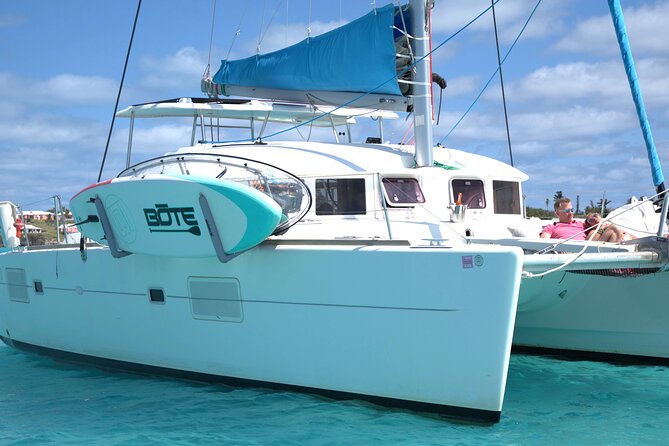 Private Catamaran Swim sail snorkel cliff jumping SUP - SUP, Crystal Kayak, and Time for Non-Swimmers