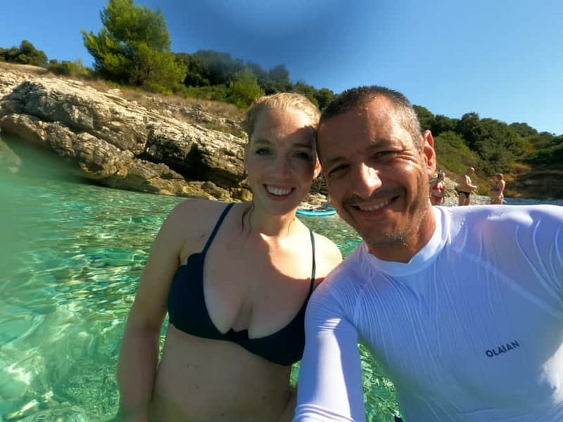 Pula: Kayak Tour, Cliff Jumping, Snorkeling & GoPro Pictures - Local stories make the paddle better