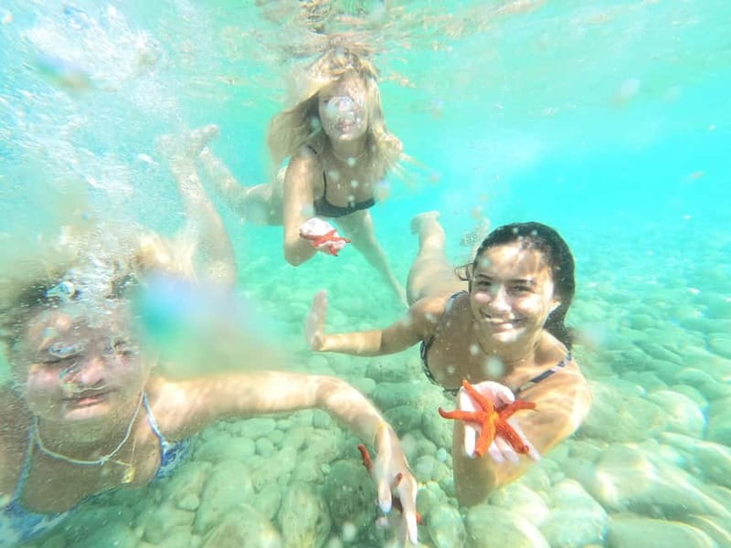 Pula: Kayak Tour, Cliff Jumping, Snorkeling & GoPro Pictures - Entering Pula’s Sea Canyon