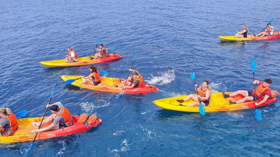 Pula: Muzil Canyon Kayak Tour, Snorkeling and Cliff Jumping - What to bring to Valovine Beach