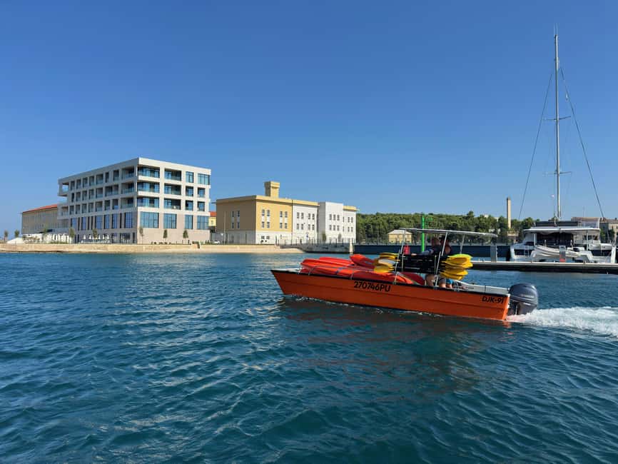 Pula: Sea Adventure – Boat, Kayak, Snorkeling & Cliff Jumps - Snorkeling among fish and sea life