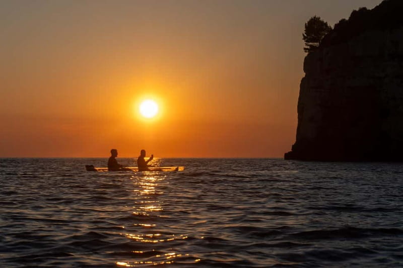 Pula:Sunset Tour By Clear Kayak,Cave,Swim & Cliff Jumping - Starting at Stoja Beach with a clear plan