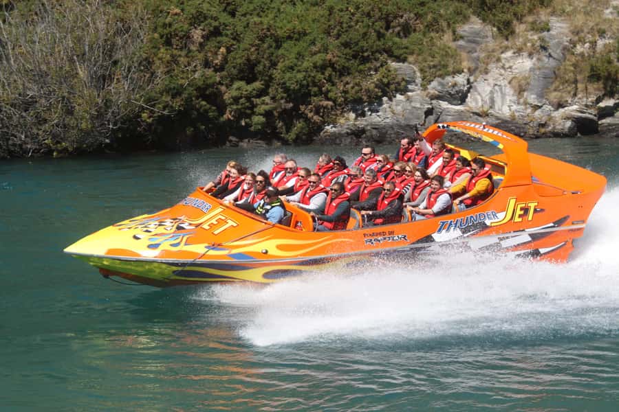 Queenstown: Jet Boat Adventure with Thunder Jet - Thunder Jet highlights at a glance