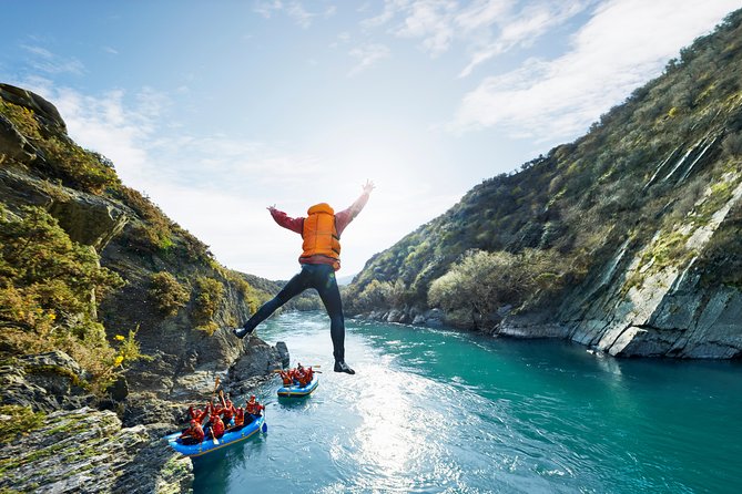 Queenstown Kawarau River Rafting and Jet Boat - Getting Fitted Out at Rafting Base