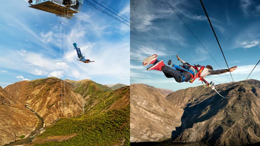Queenstown: Nevis Bungy & Catapult Combo - The Nevis Catapult: forward motion at 100kph