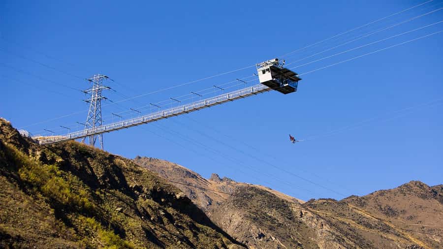 Queenstown: Nevis Canyon Swing - 70m Free-Fall! - Who will enjoy this most?