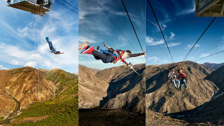 Queenstown: Nevis Thrillogy (Bungy, Swing, Catapult) - The Nevis Swing trades the leap for a long, fast arc