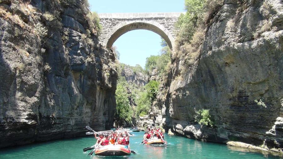 Rafting Adventure w/Optional Extreme Activities From Antalya - The return ride and the shape of the day