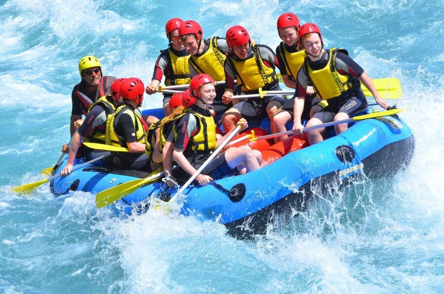 Rafting, Canyoning & Zipline, : 3-in-1 Adrenaline Tour - Canyoning through cold water and rock