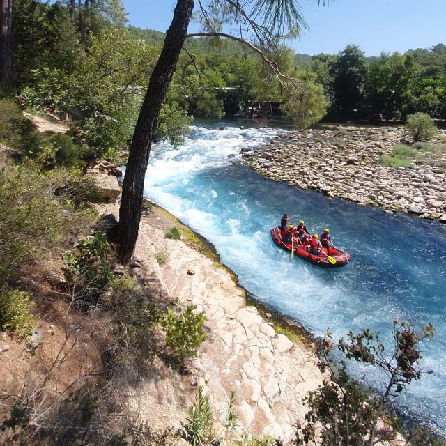 Rafting, Canyoning & Zipline, : 3-in-1 Adrenaline Tour - Rafting the 14-kilometer river route