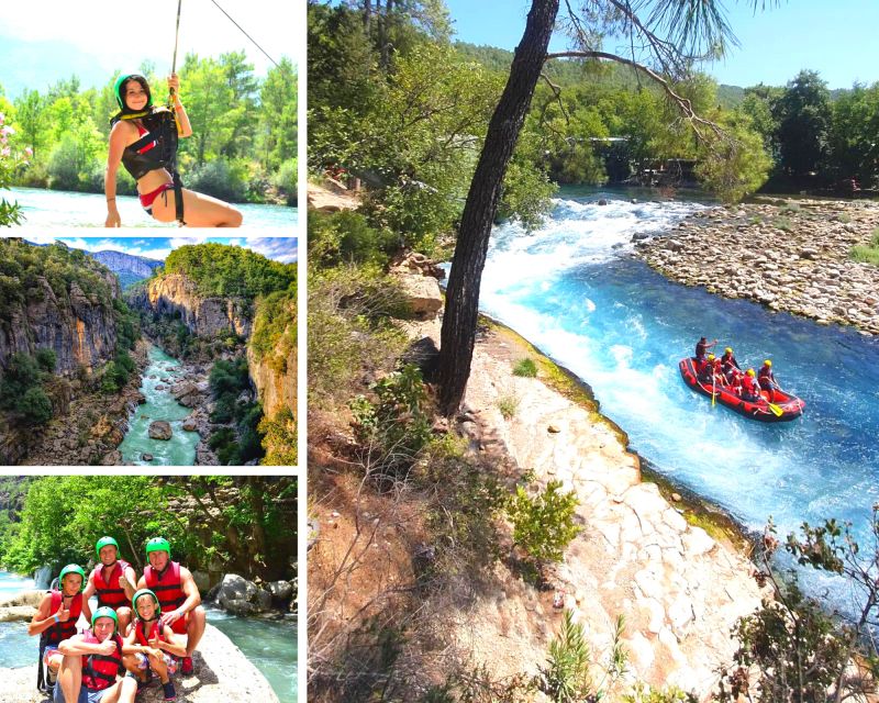 Rafting, Canyoning & Zipline, : 3-in-1 Adrenaline Tour - Guides, safety, and group comfort