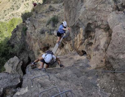 Redován: Family-friendly K2 via ferrata in a natural setting with rappelling