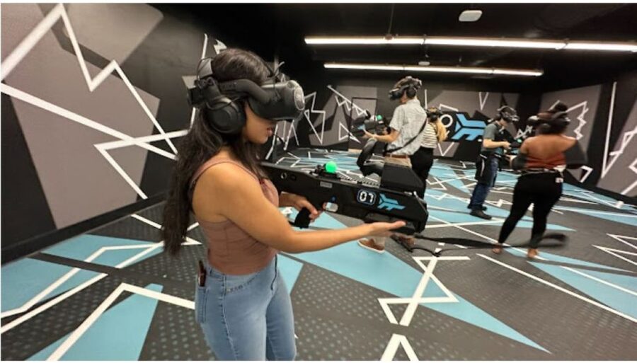 Reno: Zero Latency Extreme Virtual Reality Experience Ticket - Choosing between zombies, AI, Far Cry, and family play