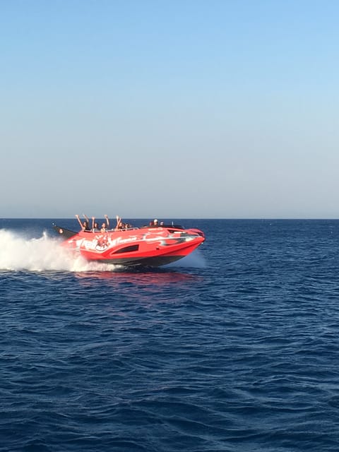 Rhodes: Beaches Trip by Jet Boat with Snorkeling and Drinks - What the $94 price includes