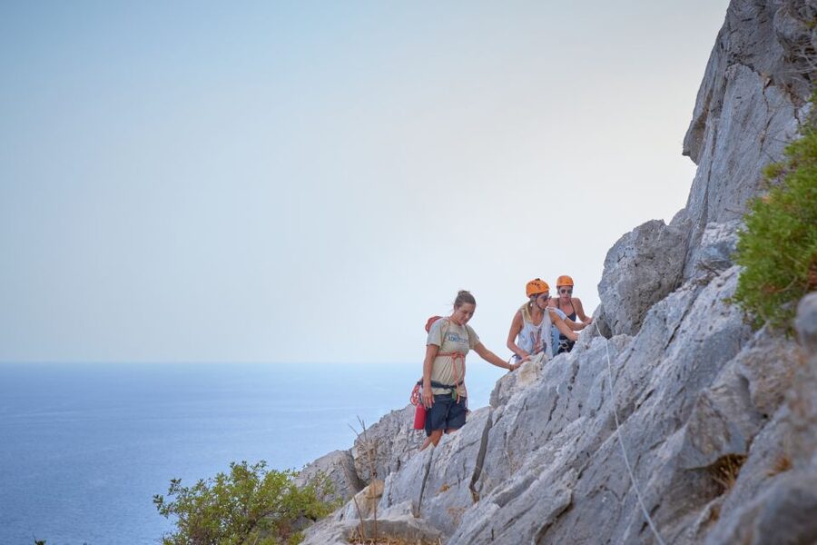 Rhodes: Ladiko Bay Rock Climbing and Rappelling Experience - Why the guides make such a difference