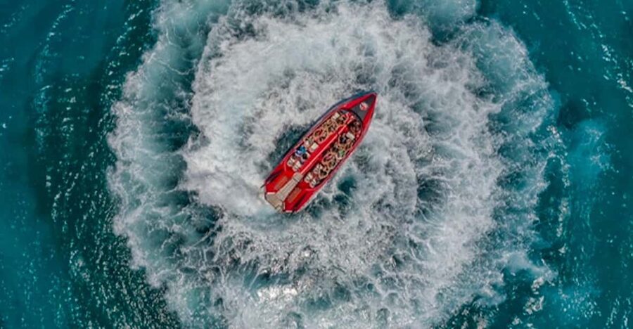 Rhodes Town: Adrenaline Jet Boat Adventure - The first 10 minutes around Mandraki Harbour