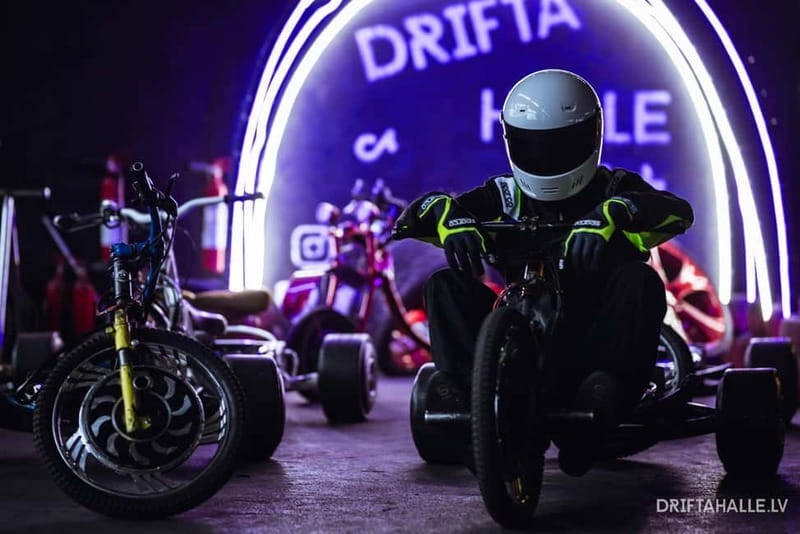 Riga | Drifta Halle: Extreme 20 minute ride on a drift trike - Key points to know before you book