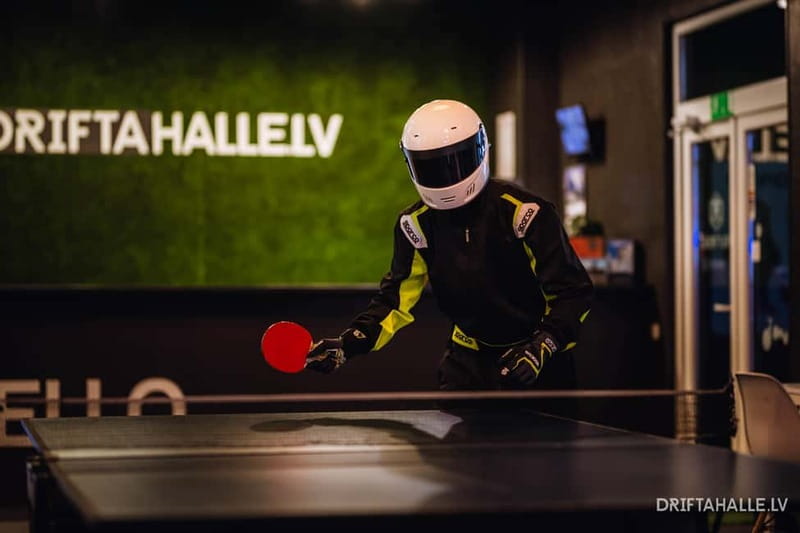 Riga | Drifta Halle: Extreme 20 minute ride on a drift trike - Why the 3000-square-meter indoor track matters