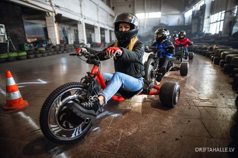 Riga | Drifta Halle: Extreme 20 minute ride on a drift trike - Who should book this activity?
