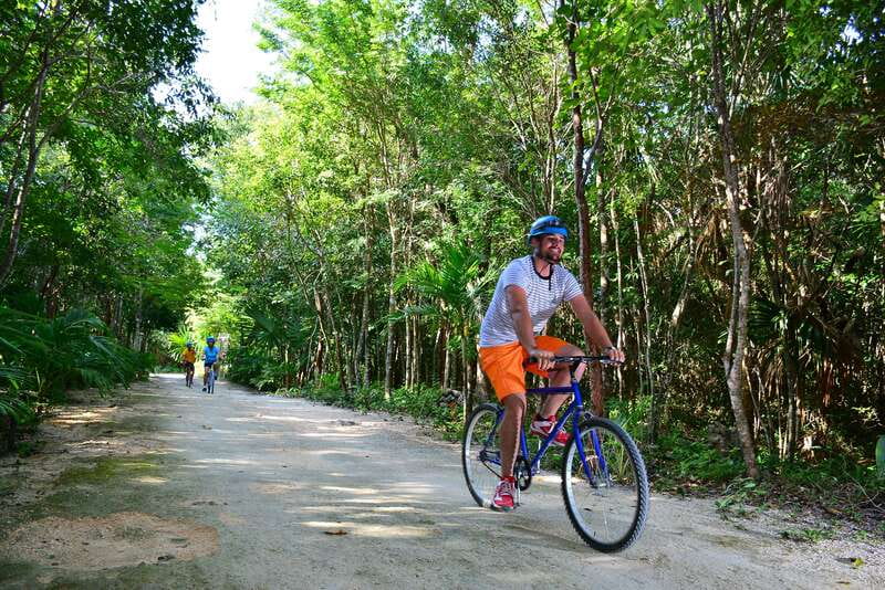Rio Secreto Nature Reserve: Bicycle, Rappel & Ziplines Tour - Rappel into Xibalbá
