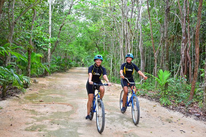Rio Secreto Plus: Classic Tour, Bycicle, Rappel & Ziplines - Rappelling and ziplines: fun extras with a catch