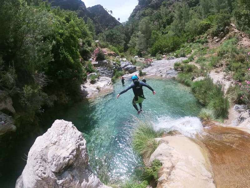 Río Verde from Granada: Canyoning experience. - The Canyon Route: Slides, Jumps, and Pools
