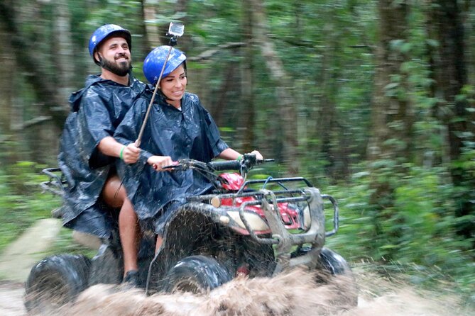 Riviera Maya Jungle Half-Day Tour: ATV, Ziplines, Cenote Swim, Rappel - Rappelling down the wall