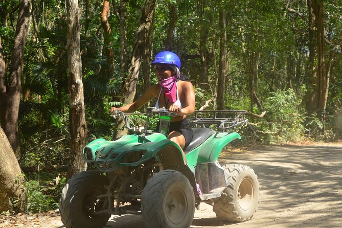Riviera Maya Jungle Half-Day Tour: ATV, Ziplines, Cenote Swim, Rappel - Temazcal ceremony and the end of the visit