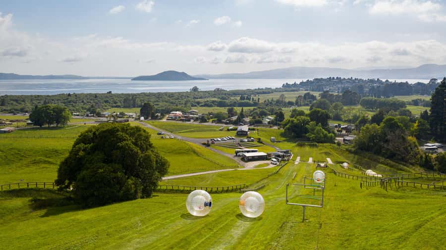 Rotorua: ZORB Inflatable Ball Rides - How to fit ZORB into your Rotorua plans