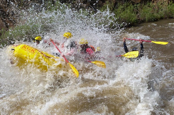 Royal Gorge Rafting Half Day Tour (FREE wetsuit use!) - Class IV Extreme fun! - What the canyon feels like from water level