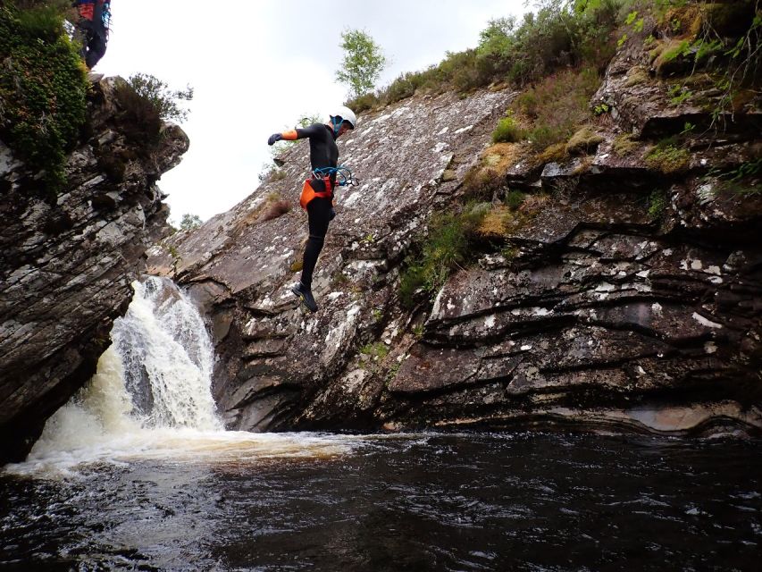 Roybridge, Lochaber: CANYONING - Laggan Canyon - Pools, jumps, and natural slides