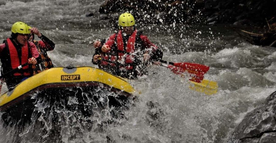 Salzburg: Canyoning and Rafting Experience with Lunch - Entering Almbach gorge