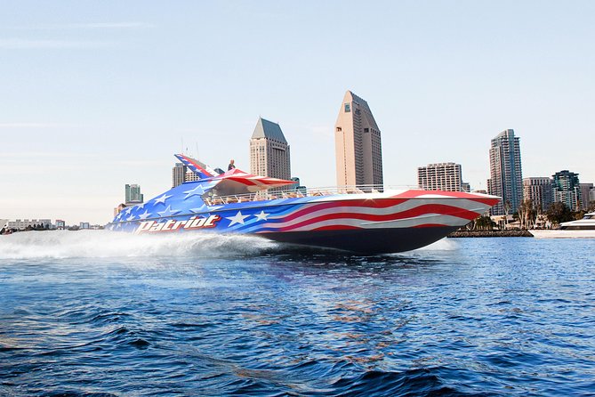 San Diego Bay Jet Boat Ride - The waterfront launch at 990 North Harbor Drive