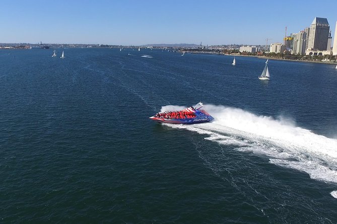 San Diego Bay Jet Boat Ride - Coronado Bridge and North Island