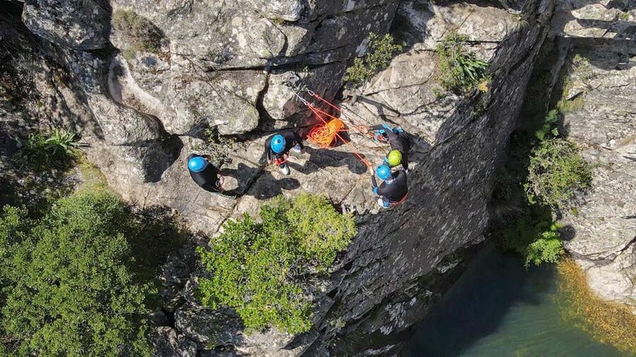 San Teodoro: Canyoning in Rio Pitrisconi with 4X4 transfer - The coffee and snack at the end