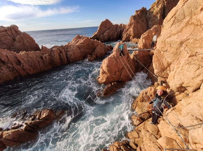 Sant Feliu de Guíxols: Guided tour of the Cala del Molí Via Ferrata - Key points to know before you book